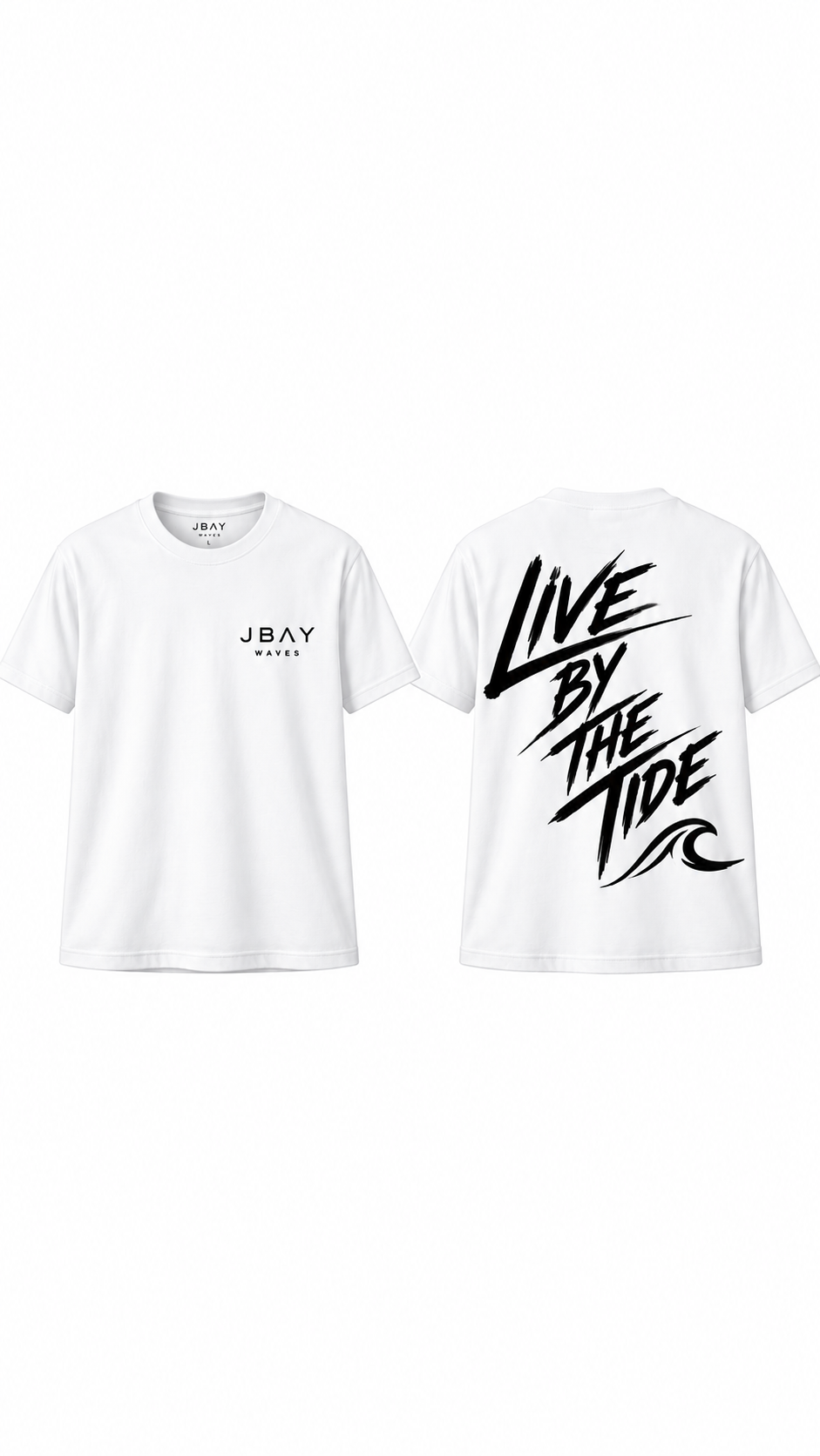 Jbay Waves Back Print Tee