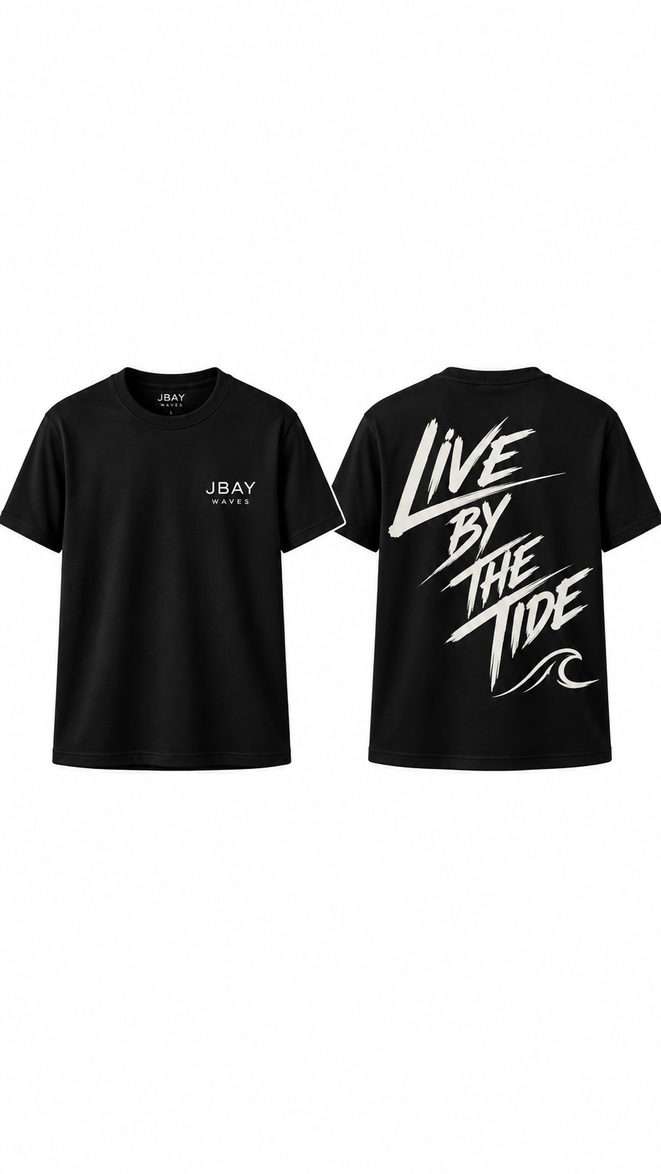 Jbay Waves Back Print Tee