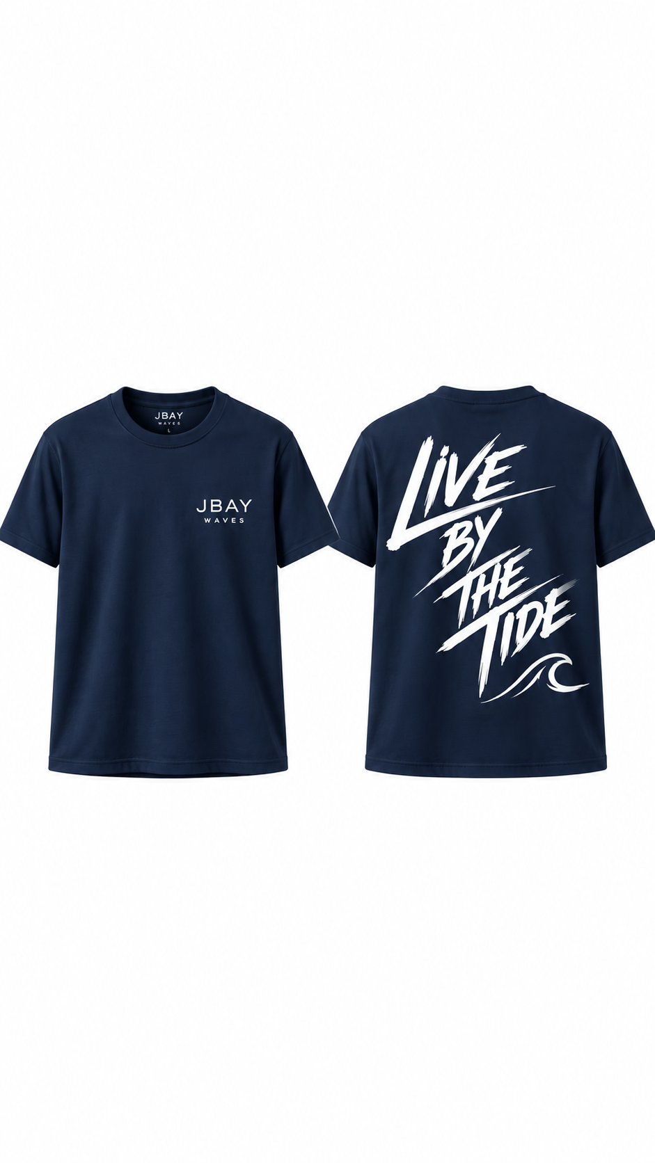 Jbay Waves Back Print Tee